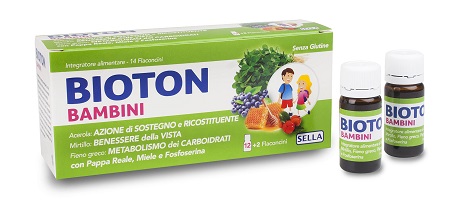 BIOTON BAMBINI NUOVO 14 FLACONCINI - Farmacia Del Monaco