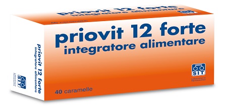 PRIOVIT 12 FORTE 40 CARAMELLE - Farmacia Del Monaco