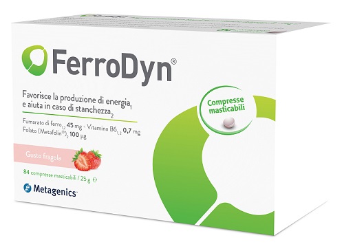 FERRODYN 84 COMPRESSE MASTICABILI - Farmacia Del Monaco