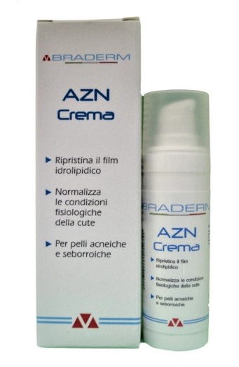 AZN CREMA 30 ML BRADERM - Farmacia Del Monaco