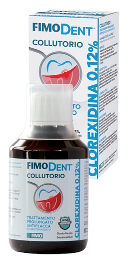 FIMODENT COLLUTORIO CLOREXIDINA SPDD 0,12% 200 ML - Farmacia Del Monaco