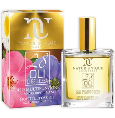 NATUR UNIQUE 28 OLI DI BELLEZZA OLIO 100 ML - Farmacia Del Monaco