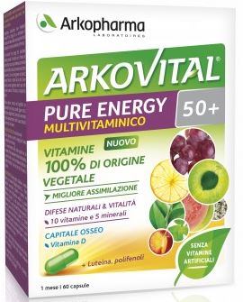 ARKOVITAL PURE ENERGY 50+ 60 CAPSULE - Farmacia Del Monaco