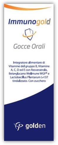 IMMUNOGOLD GOCCE ORALI 30 ML - Farmacia Del Monaco