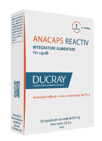 ANACAPS REACTIV DUCRAY 30 CAPSULE 2017 - Farmacia Del Monaco