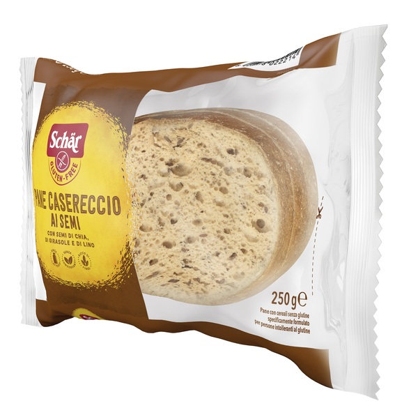 SCHAR PANE CASERECCIO AI SEMI SENZA LATTOSIO 250 G - Farmacia Del Monaco