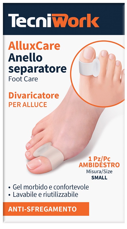 ALLUXCARE SEPARATORE DIVARICATORE ALLUCE SMALL 1 PEZZO - Farmacia Del Monaco