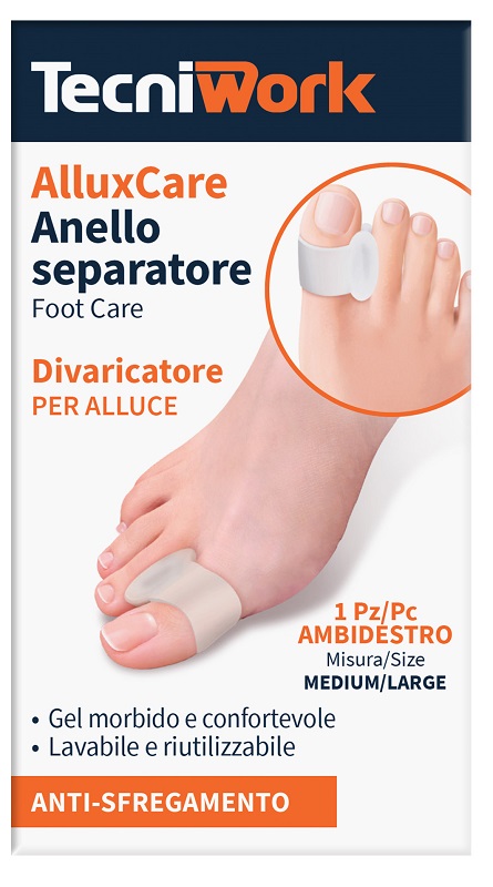ALLUXCARE SEPARATORE DIVARICATORE ALLUCE MEDIUM/LARGE 1 PEZZO - Farmacia Del Monaco