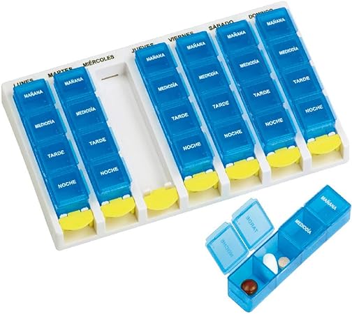 PORTAPILLORE SET MEDSTIMANALE 4 DOSI MEDS - Farmacia Del Monaco