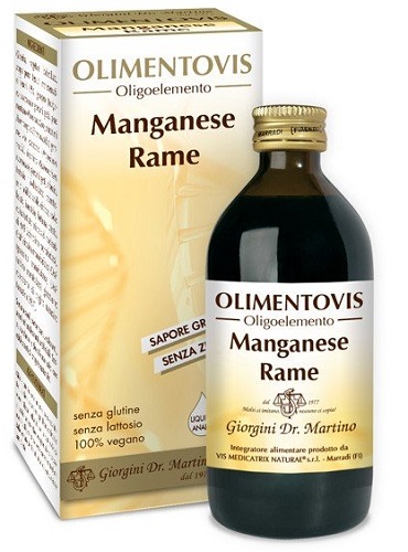 MANGANESE RAME OLIMENTOVIS 200 ML - Farmacia Del Monaco