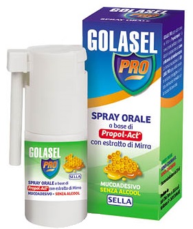 GOLASEL PRO SPRAY NO ALCOOL 20 ML - Farmacia Del Monaco