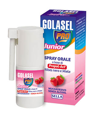 GOLASEL PRO SPRAY JUNIOR 20 ML - Farmacia Del Monaco