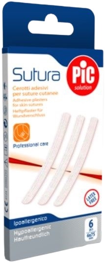 CEROTTO PER SUTURA PIC SOLUTION 12X100 MM 6 PEZZI - Farmacia Del Monaco
