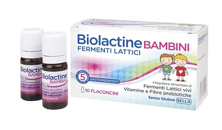 BIOLACTINE BAMBINI 10 FLACONCINI 8 ML - Farmacia Del Monaco