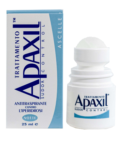 APAXIL SUDOR CONTROL ASCELLE NOTTE 25 ML - Farmacia Del Monaco