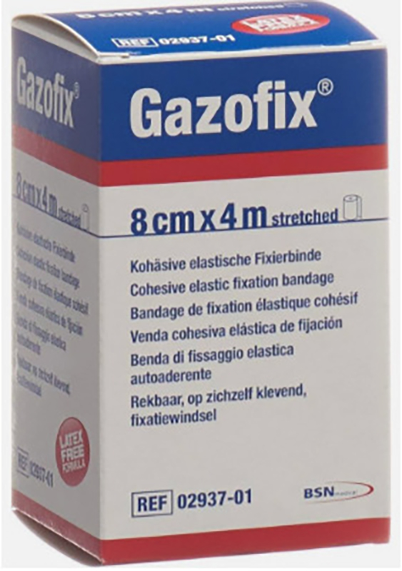 BENDA ELASTICA AUTOADESIVA GAZOFIX 8X400 CM - Farmacia Del Monaco