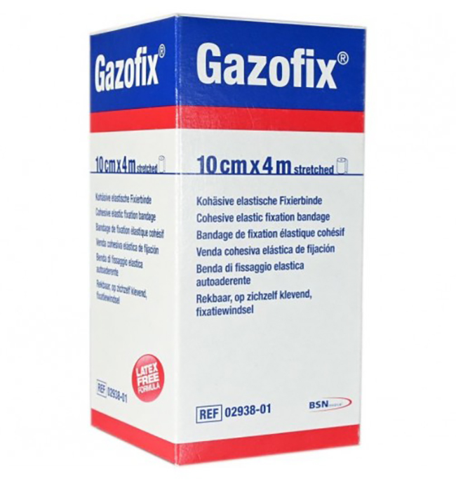 BENDA ELASTICA AUTOADESIVA GAZOFIX 10X400 CM - Farmacia Del Monaco