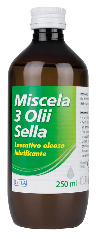 MISCELA 3 OLII LASSATIVO 250 ML MD - Farmacia Del Monaco