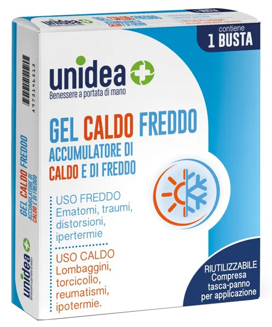 GEL CALDO/FREDDO UNIDEA 1 BUSTA - Farmacia Del Monaco