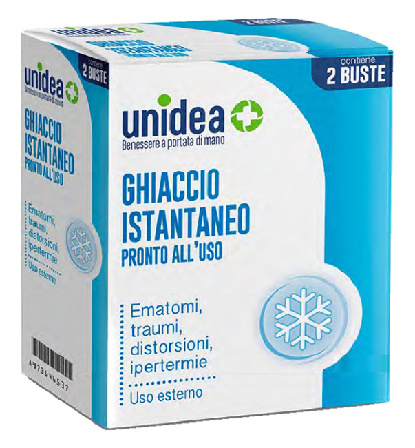 GHIACCIO ISTANTANEO UNIDEA 2 BUSTE - Farmacia Del Monaco