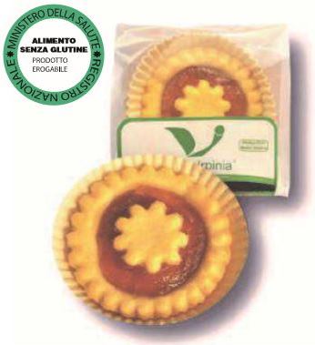 CROSTATA ALBICOCCA SENZA GLUTINE 60 G - Farmacia Del Monaco