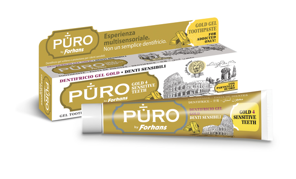 FORHANS GOLD4WHITE DENTIFRICIO 75 ML - Farmacia Del Monaco