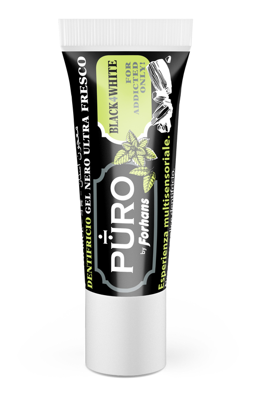 FORHANS BLACK4WHITE DENTIFRICIO 12 ML - Farmacia Del Monaco