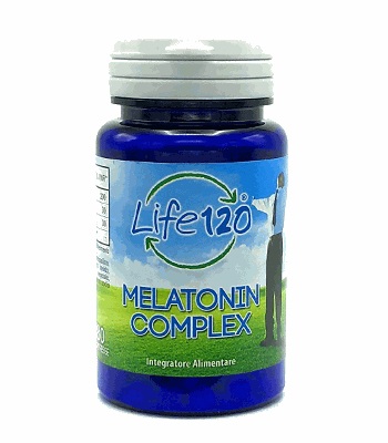 LIFE 120 MELATONINA COMPLEX 180 COMPRESSE - Farmacia Del Monaco