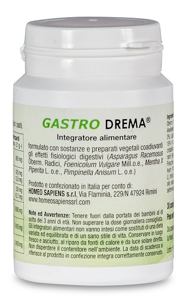 GASTRO DREMA 30 COMPRESSE 21 G - Farmacia Del Monaco