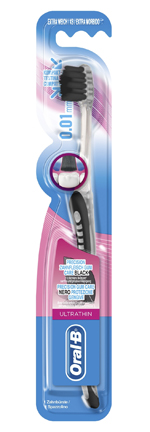 ORALB SPAZZOLINO EXTRA MORBIDO NERO ULTRATHIN - Farmacia Del Monaco