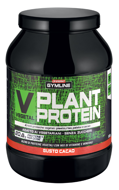 GYMLINE MUSCLE VEG PROT BLEND CACAO 900 G - Farmacia Del Monaco