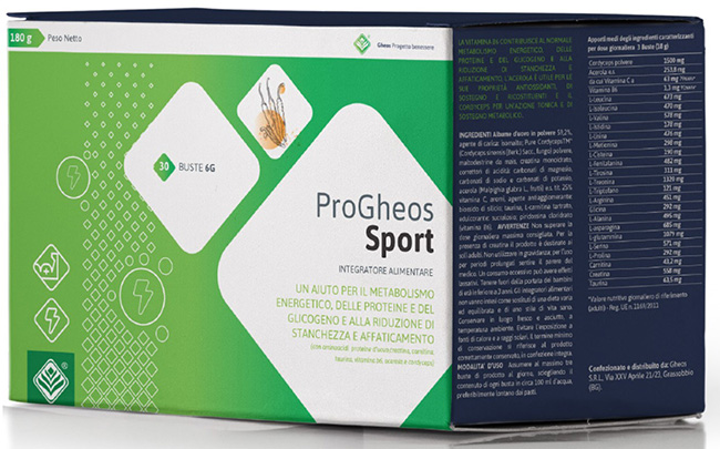 PRO GHEOS SPORT 30 BUSTINE DA 6 G - Farmacia Del Monaco