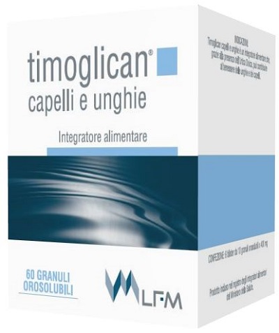 TIMOGLICAN CAPELLI E UNGHIE 60 GRANULI 24 G - Farmacia Del Monaco