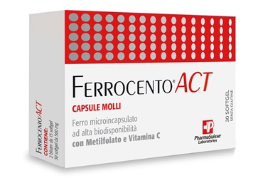 FERROCENTO ACT 30 CAPSULE MOLLI - Farmacia Del Monaco