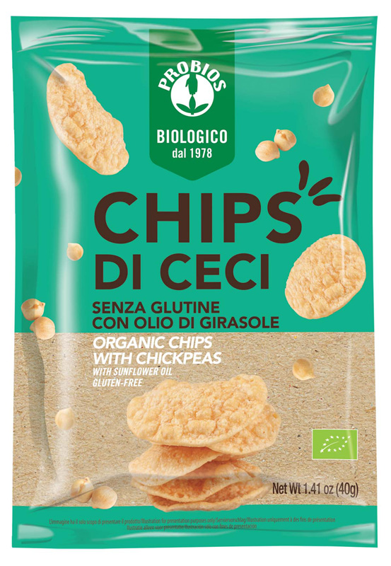 PROBIOS CHIPS DI CECI 40 G - Farmacia Del Monaco