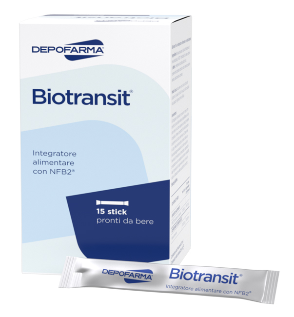 BIOTRANSIT 15 STICK PACK 15 ML - Farmacia Del Monaco