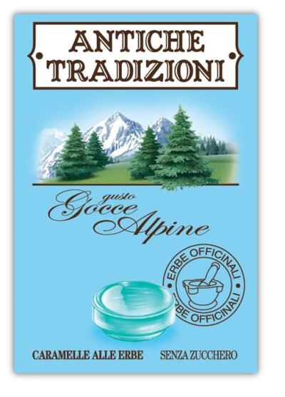 ANTICHE TRADIZIONI GOCCE ALPINE CARAMELLE 20 PEZZI - Farmacia Del Monaco