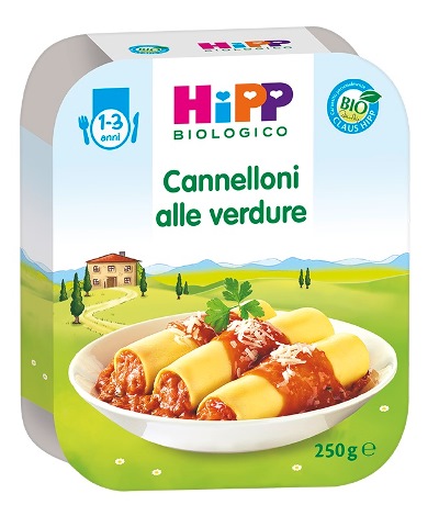 HIPP BIO CANNELLONI ALLE VERDURE 250 G - Farmacia Del Monaco