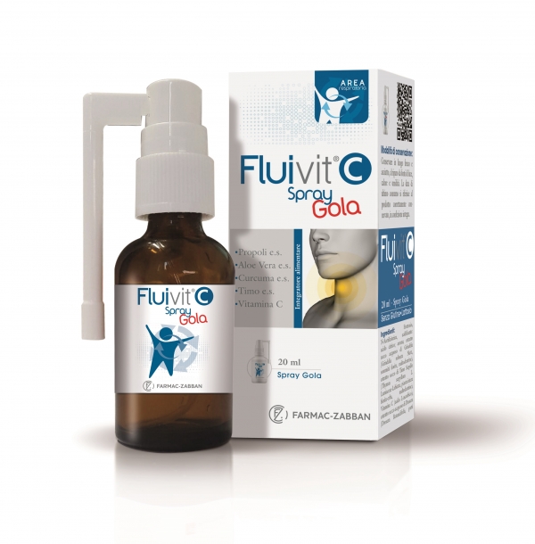 FLUIVIT C SPRAY GOLA 20 ML - Farmacia Del Monaco