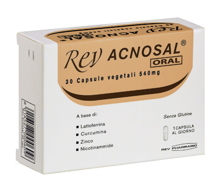 REV ACNOSAL ORAL 30 CAPSULE - Farmacia Del Monaco