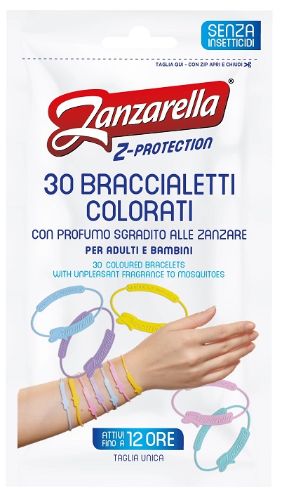 ZANZARELLA Z-PROTECT BRACCIALETTI ADULTI - Farmacia Del Monaco