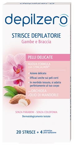 DEPILZERO STRISCE GAMBE BRACCIA 20 PEZZI - Farmacia Del Monaco