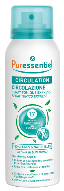 PURESSENTIEL SPRAY TONICO EXPRESS CIRCOLAZIONE 100 ML - Farmacia Del Monaco