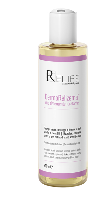 DERMORELIZEMA OLIO DETERGENTE IDRATANTE 200 ML - Farmacia Del Monaco