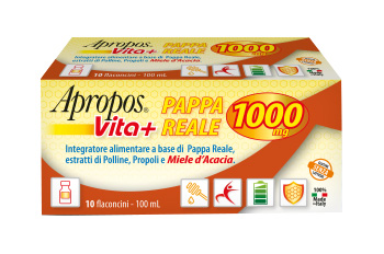 APROPOS VITA+ PAPPA REALE 1000MG 10 FLACONCINI DA 10 ML - Farmacia Del Monaco