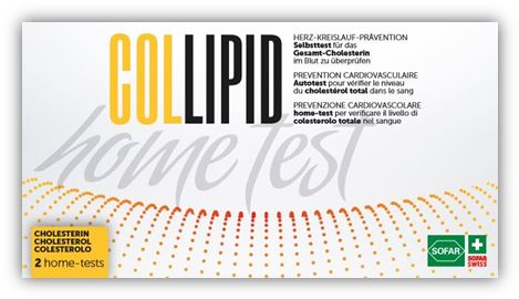 TEST COLESTEROLO COLLIPID HOME 2 PEZZI - Farmacia Del Monaco