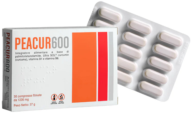 PEACUR 600 30 COMPRESSE 36 G - Farmacia Del Monaco