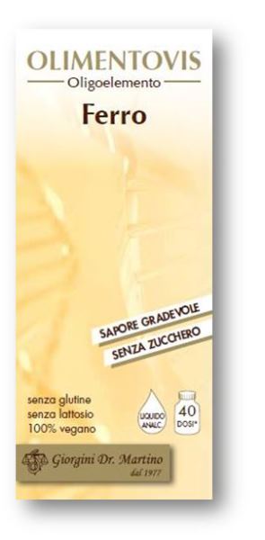 FERRO OLIMENTOVIS 200 ML - Farmacia Del Monaco