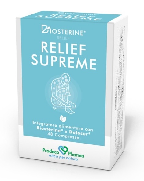 BIOSTERINE RELIEF SUPREME 48 COMPRESSE - Farmacia Del Monaco
