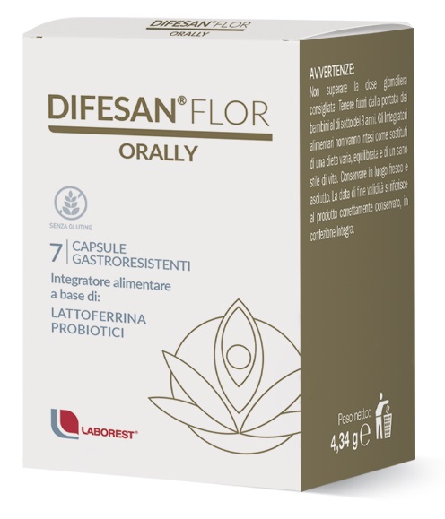 DIFESAN FLOR ORALLY 7 CAPSULE - Farmacia Del Monaco
